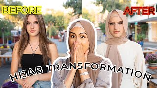 😻 NonHijabis Trying on Hijab for the FIRST TIME!