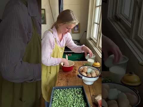 Farm Lunch With Our Hens' Eggs!