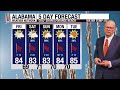 AWN Friday 10/3 Afternoon Statewide Forecast Update from Bill Murray