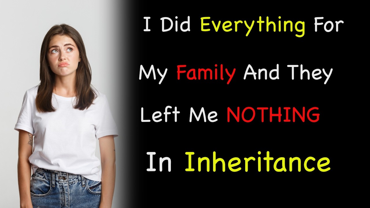 AITA for not wanting to take care of elderly parents when I was skipped on inheritance?