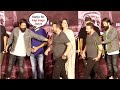 Kgf 2 actor yash show respect to sanjay dutt and tell to stand ahead at kgf 2 press conference