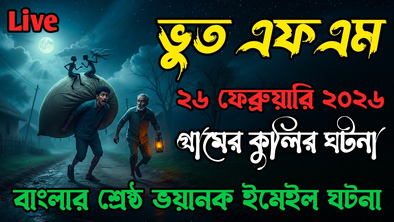 গ্রামের কুলির ঘটনা | Bhoot Fm | ভুত এফএম | Only Email Episode | Bhoot Fm Email Episode  #Bhootfm