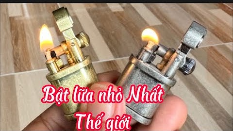 🔥🔥 Bật Lữa Cổ _ Bật Lữa Xăng Đá _ Bật Lữa Xưa. #đồcổcầnthơ  #batluadoc #batluaxang