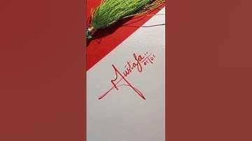 #mustafa #autographart #calligraphy #cursive @Signaturestyle96 #shortsviral 🙏🏻