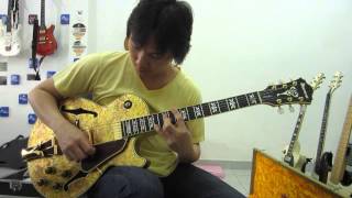 Ibanez Gb30th Anniversary George Benson Guitar Clean Sound By Chatreeo