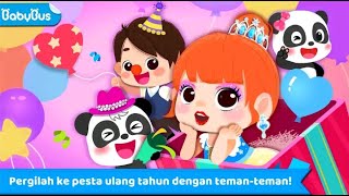Game pesta Ulang Tahun Panda Kecil screenshot 1