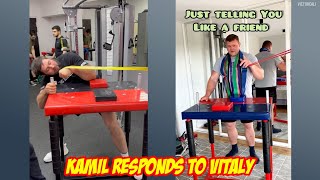 Kamil Jablonski responds to Vitaly Laletin