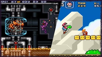 SUPER METROID (Part 2) & SUPER MARIO WORLD (Part 1) ⫽ BarryIsStreaming