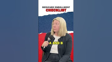 Medicare Enrollment Checklist #performancemedicine #shorts