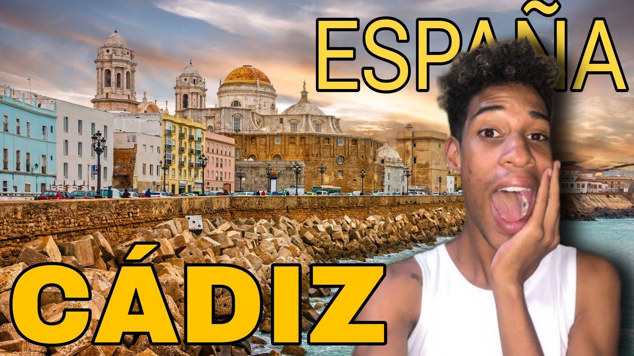 CUBANO REACCIONA A CÁDIZ ESPAÑA 🇪🇦 // 10 MEJORES LUGARES DE CÁDIZ // VALE LA PENA ?