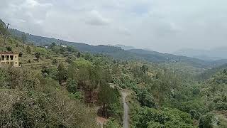 View From Jandaa Devi Temple, Pauri Garhwal District, Uttarakhand
