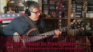 Video thumbnail of "Quanno chiove by Pino Daniele  My bass cover with Ken Smith bass BSR5 black Tiger"