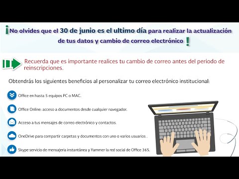 Cambio de correo institucional Unadm (SOLO ESTUDIANTES) hasta en 30 de junio