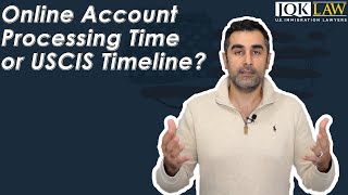 Online Account Processing Time or USCIS Timeline by US Immigration Talk Clips 433 views 1 year ago 1 minute, 24 seconds