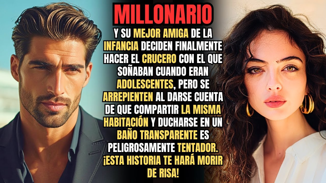 Cuando ella lo vio en aquel BAÑO DE VIDRIO, hasta olvidó que eran MEJORES AMIGOS.