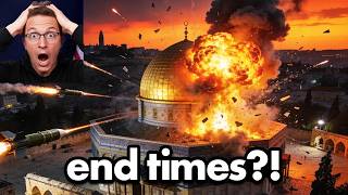Missiles Explode On Jerusalems Most Holy Sites  Temple Mount In Flames