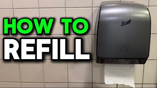 How To Refill Scott Paper Towel Dispenser - Full Guide