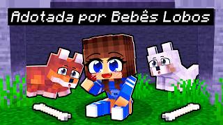 MIIKA foi CRIADA por BEBÊS LOBOS no Minecraft ◂Miika▸