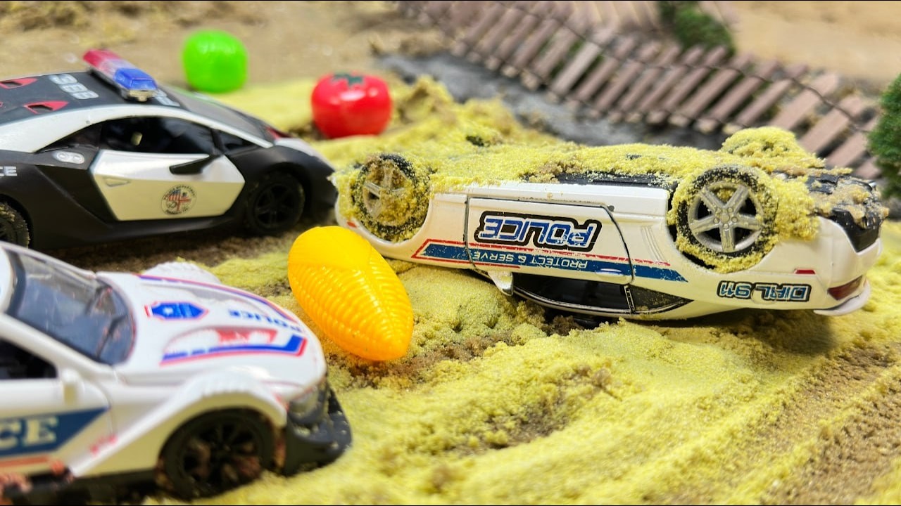 Crazy Monster Truck Robs the Farm! 🚜 Police Catch the Thief!