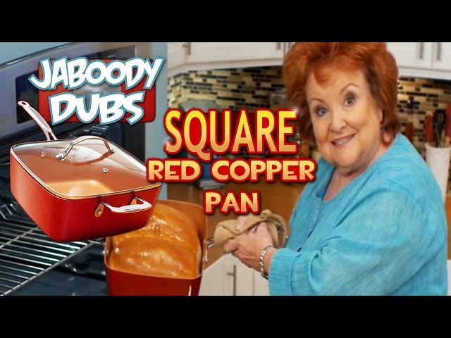 SQUARE Red Copper Pan Dub 