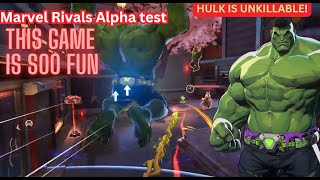 Hulk is my favorite!!!!  Marvel Rivals Hulk Gameplay