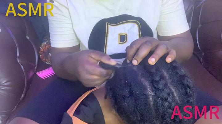 ASMR ~ Scalp checking on my sister’s with whispers.