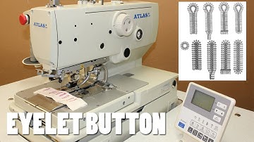 Automatic Eyelet button hole machine AtlasUSA AT9820-01