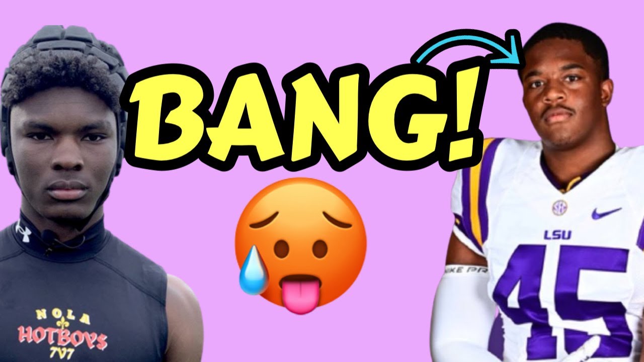 Darron Reed LSU Football BREAKING NEWS: Darron Reed & Ashton Stamps COMMITS ...