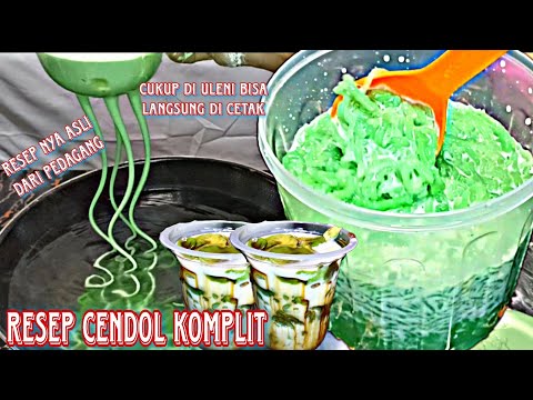 Cara Buat Dawet Dari Tepung Beras