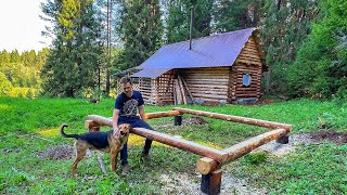 The Building Site for the Log Cabin Bathhouse | Wilderness Sauna- Ep.1 by Life in the Siberian forest 32,515 views 9 months ago 25 minutes