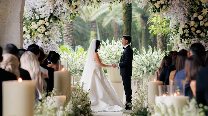OUR WEDDING VIDEO PT.2 | The Vows & Ceremony 📖