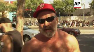 LA Pride parade goes on under extra security