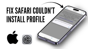 How to Fix Safari Couldn’t Install a Profile Due to an Unknown Error on iPhone