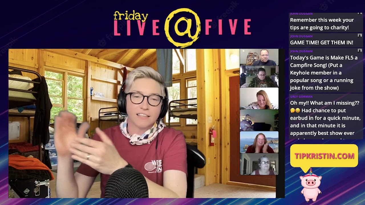 Kristin Key's LIVE 5! YouTube