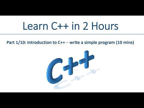Part 1: Introduction to C++
