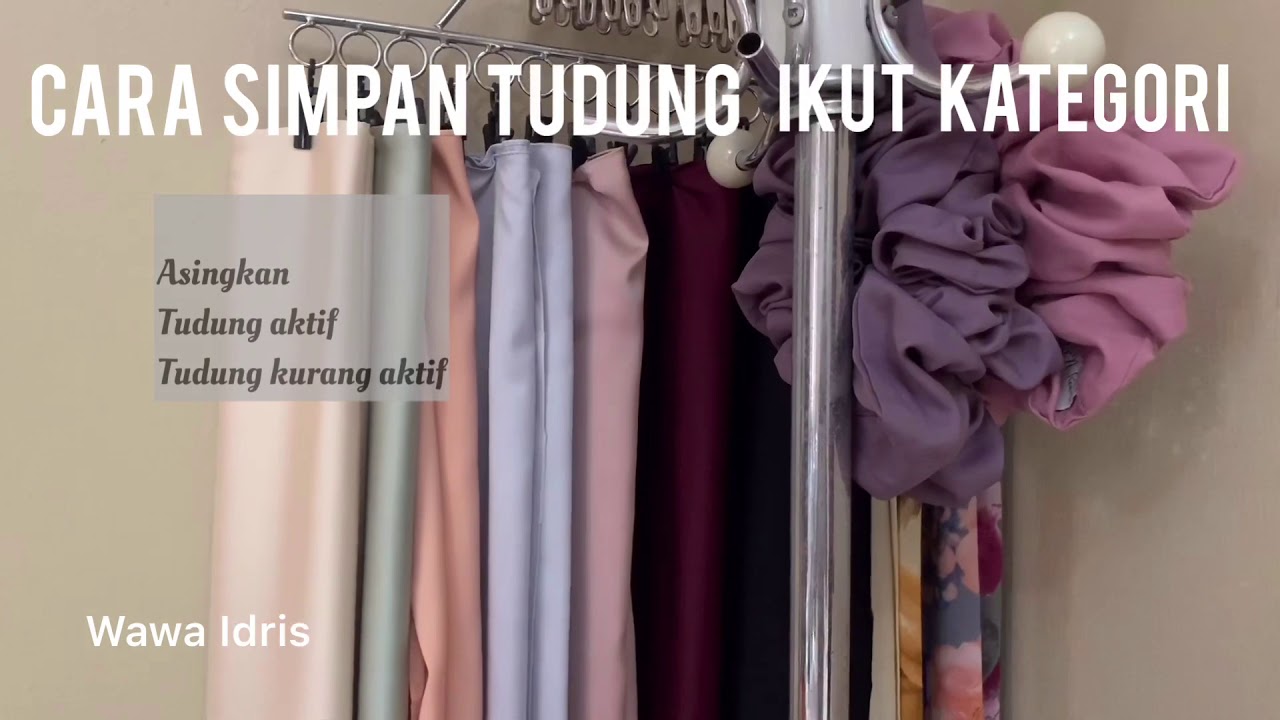 Selendang Sukahatie Tips Tricks 28 Idea Simpan Atau Kemas Tudung Awning Selendang Tudung Bawal