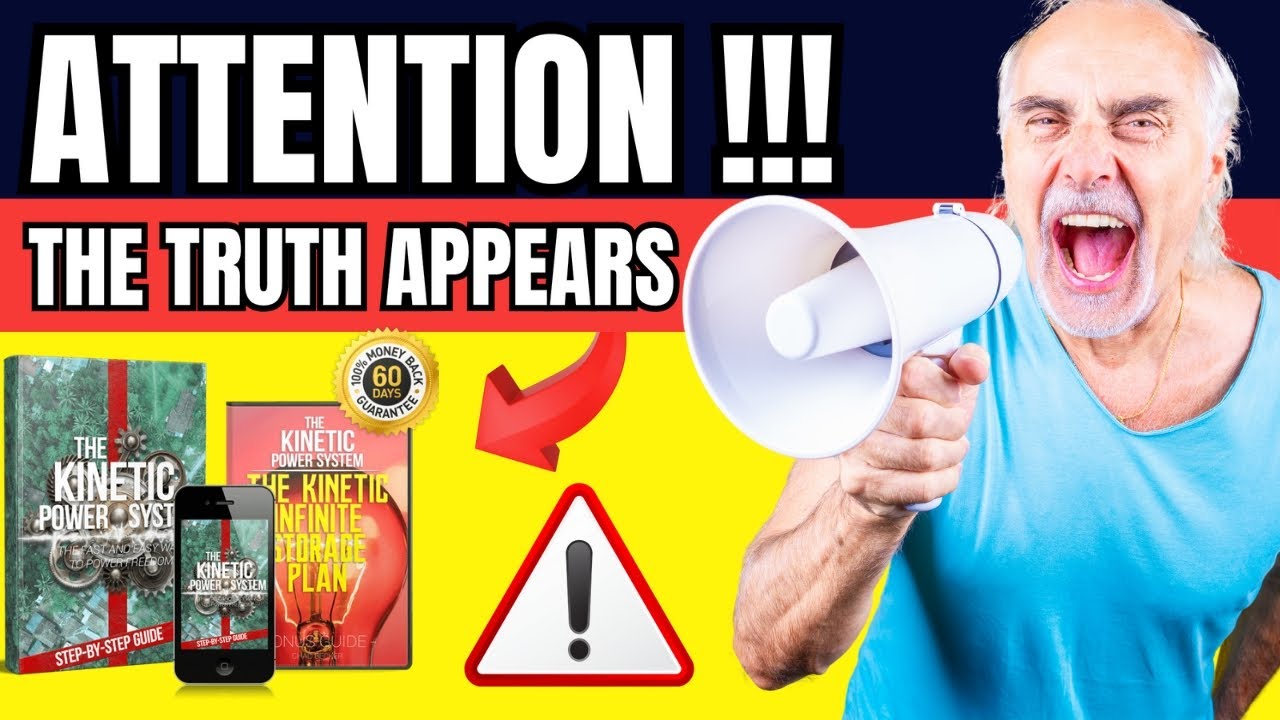 💥 ENERGY CRISIS SOLUTION? - KINETIC POWER SYSTEM MIGHT BE IT - EXPLORE KINETIC POWER SYSTEM DETAILS 