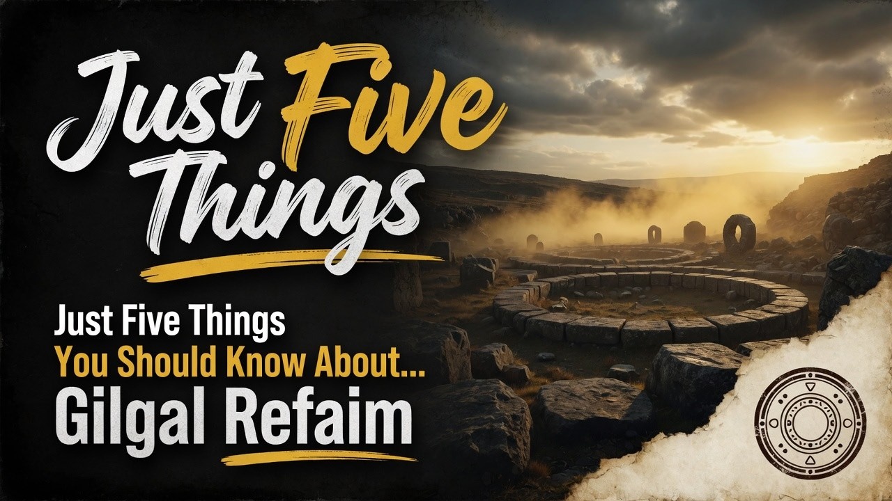 Just Five Things You Should Know About... Gilgal Refaim