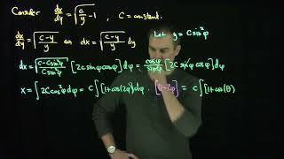 An ODE Whose Solution Curves are Cycloids
