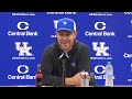 Kentucky Press Conference | Week 4 | 2026 SEC Football
