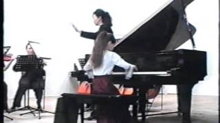 Ramilya Saubanova Концерт №5 для клавира с оркестром фа минор BWV 1056 1 часть