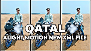 Guru Randhawa - Qatal full song_XML FILE_Hindi trending song_Alight motion XML video editing #xml