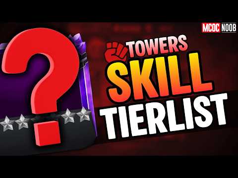 NEW Skill Tower Tier List! Best Champions Ranked (MCOC 2026)