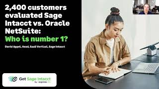Sage Intacct vs. Oracle NetSuite: Which is #1?