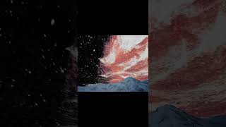 Rotating sky animation ,  hand painted HDRI Blender SHORT
