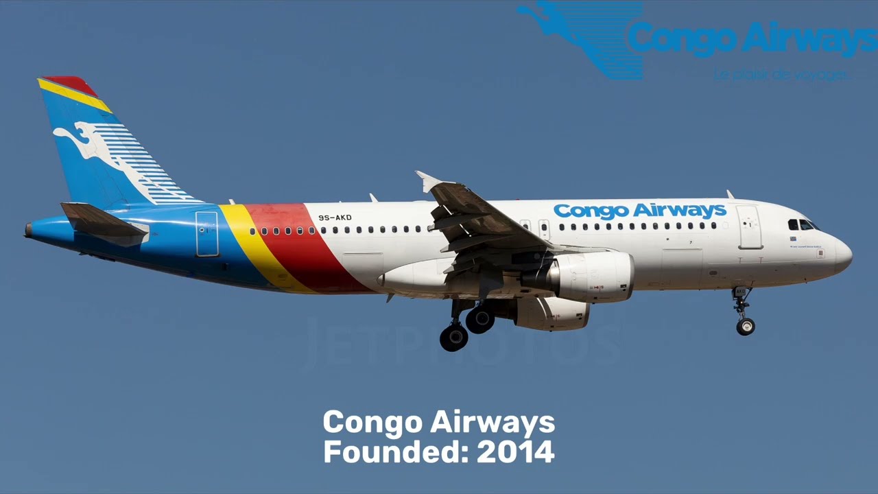 Airlines of Democratic Republic of the Congo (as May 2024)
