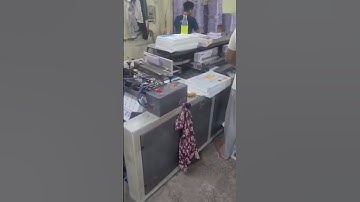 perfect binding machine six clamp perfect binding machine #shorts!