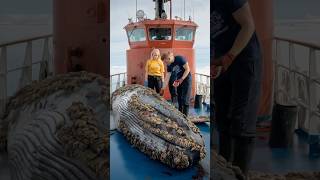 Rescue Team Saves Humpback Whale Injured By Barnacles