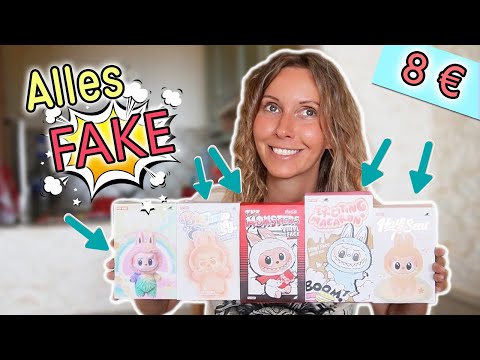Fake LABUBUS unboxing on vacation 🌴 I didn't want any of this! 😅 In search of the HYPE