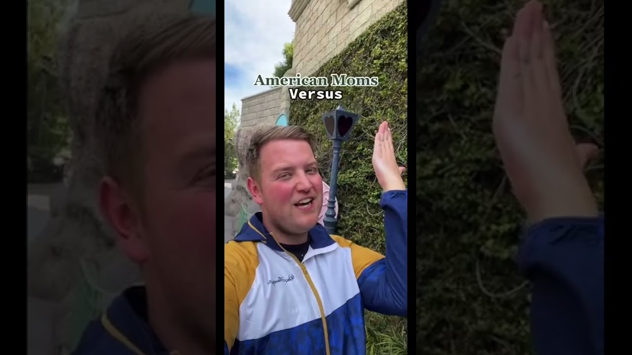 Американские мамы против британских мам в Диснейленде 3!